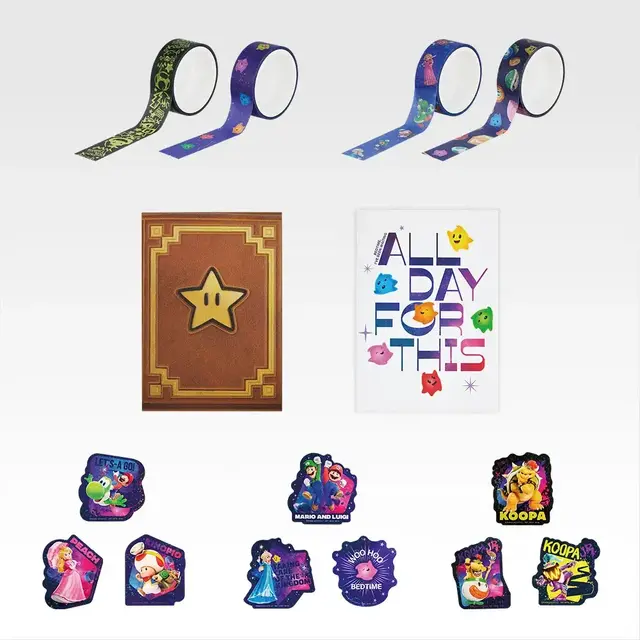 G賞 ステーショナリーコレクション© Nintendo and Universal City Studios LLC. All Rights Reserved.