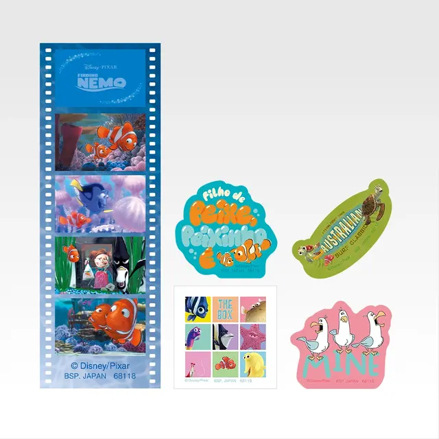 G賞　 クリアブックマーク＆ステッカーセット© Disney© Disney/Pixar