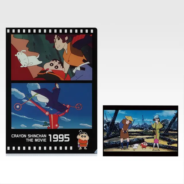 H賞 クリアファイル＆ポストカードセット -1993～2008-©臼井儀人／双葉社・シンエイ・テレビ朝日・ＡＤＫ 1993-2025