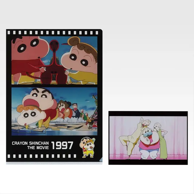 H賞 クリアファイル＆ポストカードセット -1993～2008-©臼井儀人／双葉社・シンエイ・テレビ朝日・ＡＤＫ 1993-2025