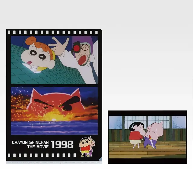 H賞 クリアファイル＆ポストカードセット -1993～2008-©臼井儀人／双葉社・シンエイ・テレビ朝日・ＡＤＫ 1993-2025