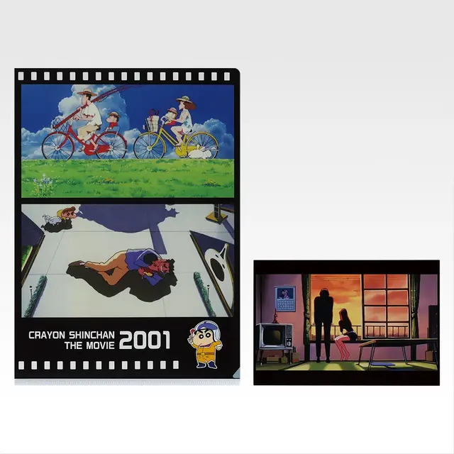 H賞 クリアファイル＆ポストカードセット -1993～2008-©臼井儀人／双葉社・シンエイ・テレビ朝日・ＡＤＫ 1993-2025