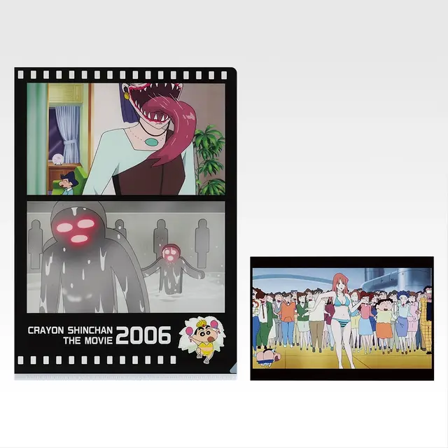 H賞 クリアファイル＆ポストカードセット -1993～2008-©臼井儀人／双葉社・シンエイ・テレビ朝日・ＡＤＫ 1993-2025