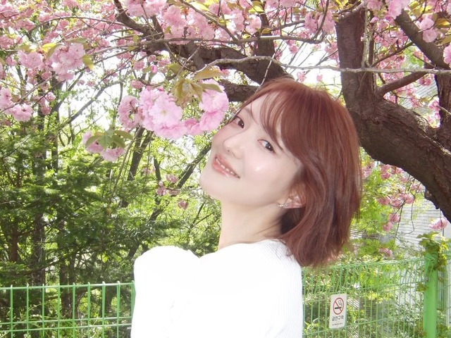 女優イ・セヨン、満開の桜の下で輝く“まぶしい美貌”…飾らない魅力に絶賛の声【PHOTO】