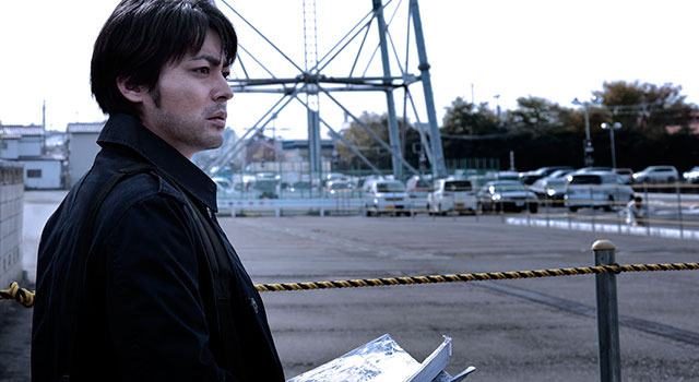 山田孝之・前半／『凶悪』-(C) 2013　「凶悪」製作委員会