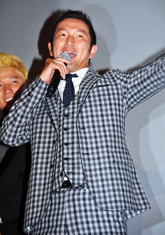中村獅童／『ガッチャマン』初日舞台挨拶