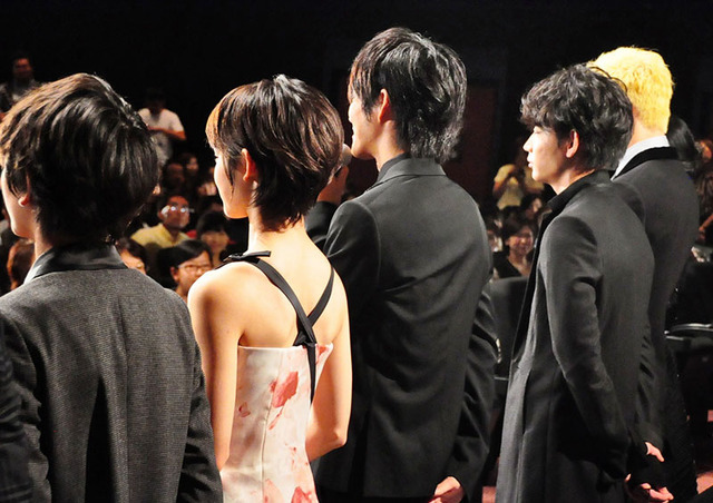 松坂桃李＆綾野剛＆剛力彩芽＆濱田龍臣＆鈴木亮平／『ガッチャマン』初日舞台挨拶