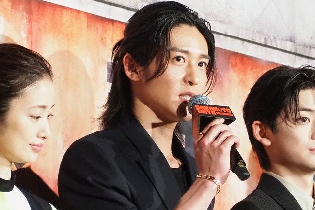 目黒蓮／『SAKAMOTO DAYS』初日舞台挨拶