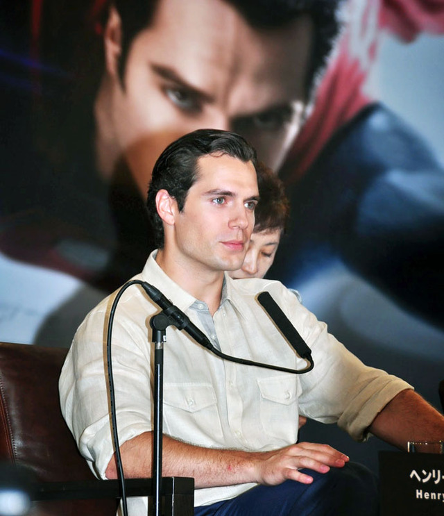 ヘンリー・カビル／『マン・オブ・スティール』来日会見