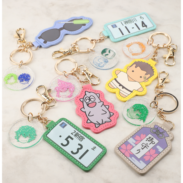 名探偵コナンプラザ Icon Line キーチャーム／各￥1,870