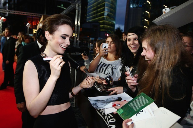 リリー・コリンズ／『The Mortal Instruments: City of Bones』　Getty Images