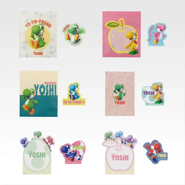 F賞 ジッパーバッグ・メモコレクション／© Nintendo