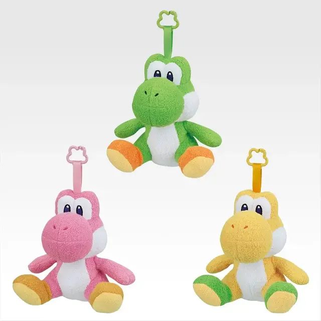 B賞 カラフル★ヨッシーぬいぐるみマスコット／© Nintendo