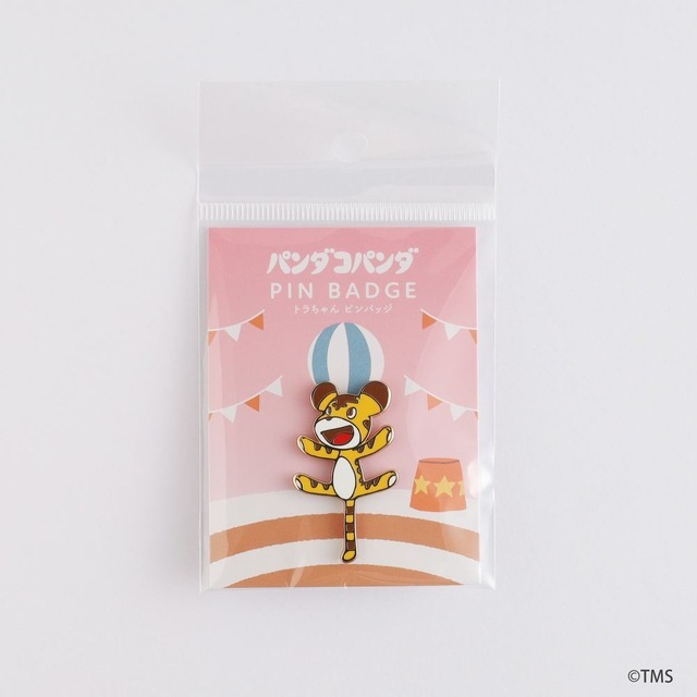 「パンダコパンダ」ピンズ　各￥770 (税込)