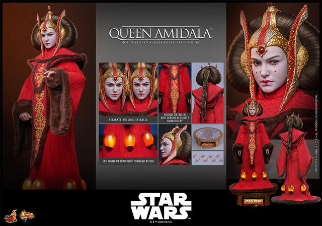 1/6スケールフィギュア　アミダラ女王 © & ™ Lucasfilm Ltd.