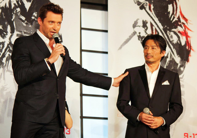 ヒュー・ジャックマン＆真田弘之／『ウルヴァリン：SAMURAI』ジャパン・プレミア