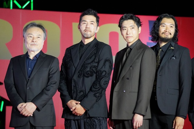 青木崇高、柄本佑、吉原光夫、黒沢清監督／『黒牢城』ジャパンプレミア