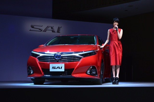 真木よう子／トヨタ『SAI』発表会