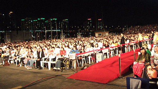 満を持しての木村の登場に会場は熱狂！