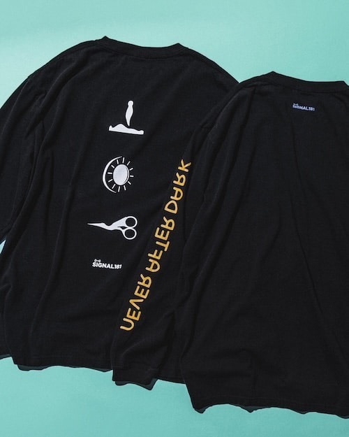 NAD Hand L/S Tee・NAD Candle L/S TeeCOLOR：BLACKSIZE：S、M、L、XLPRICE：¥9,900（inc.tax）