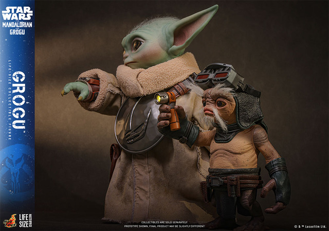 『スター・ウォーズ／マンダロリアン・アンド・グローグー』1/1スケールフィギュア　グローグー© & ™ Lucasfilm Ltd.