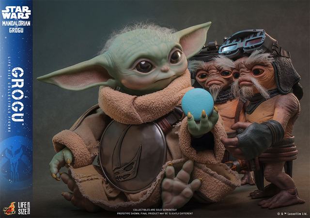 『スター・ウォーズ／マンダロリアン・アンド・グローグー』1/1スケールフィギュア　グローグー© & ™ Lucasfilm Ltd.