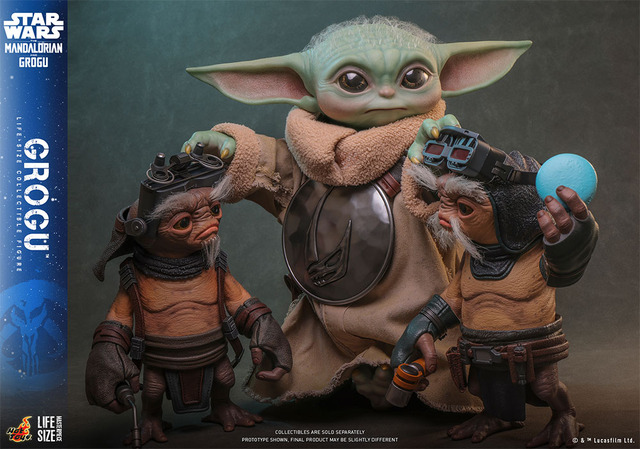 『スター・ウォーズ／マンダロリアン・アンド・グローグー』1/1スケールフィギュア　グローグー© & ™ Lucasfilm Ltd.