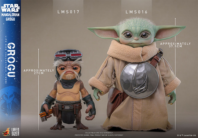 『スター・ウォーズ／マンダロリアン・アンド・グローグー』1/1スケールフィギュア　グローグー© & ™ Lucasfilm Ltd.