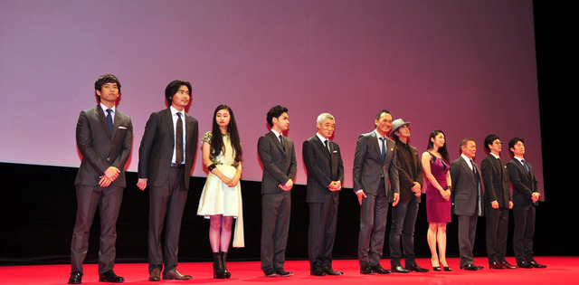 渡辺謙＆佐藤浩市＆柄本明＆柳楽優弥＆忽那汐里＆小池栄子＆國村隼＆滝本賢一＆小澤征悦＆三浦貴大＆李相日監督／『許されざる者』ジャパン・プレミア