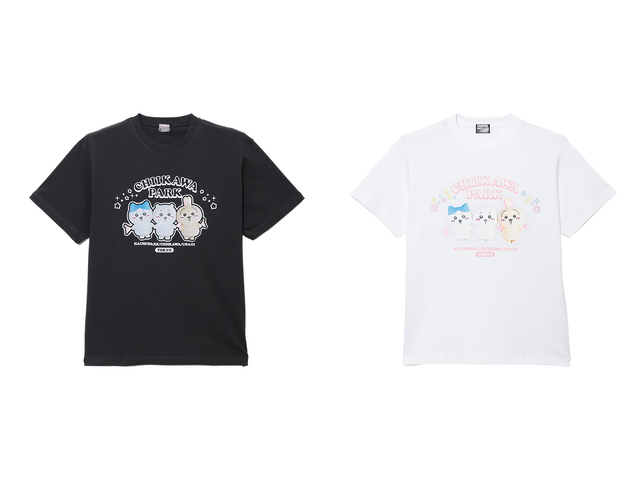 ちいかわパーク　Tシャツ　スペシャルフォト（全2色）／©nagano