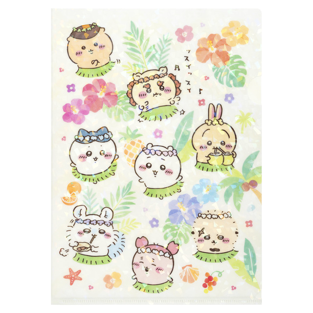 ホログラムクリアファイル　385円