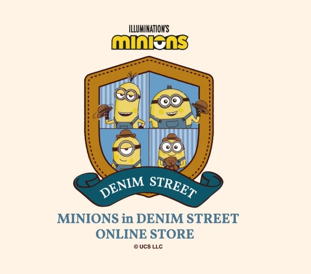 「MINIONS in DENIM STREET ONLINE STORE」© UCS LLC