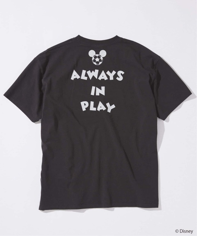 MICKEY MOUSE / ミッキー マウス 別注 サッカー プリント Tシャツ ©Disney