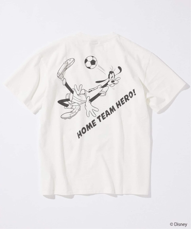 MICKEY MOUSE / ミッキー マウス 別注 サッカー プリント Tシャツ ©Disney
