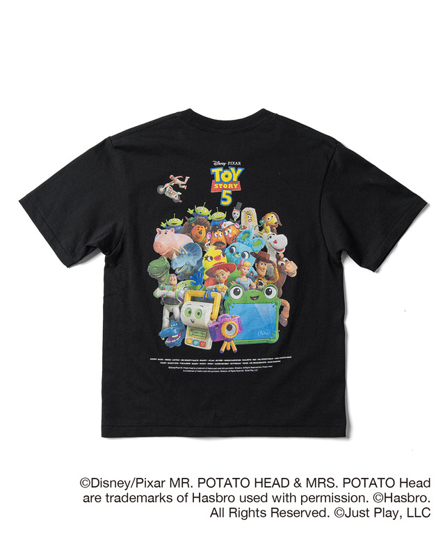 大集合Tシャツ（BLACK）「『TOY STORY』COLLECTION」