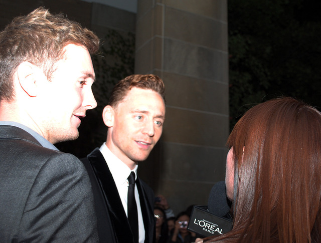 トム・ヒドルストン＆アントン・イェルチン／『Only Lovers Left Alive』 in 第38回トロント国際映画祭／Photo：Izumi Kakeya