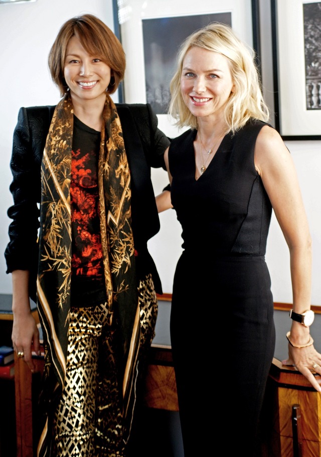 米倉涼子＆ナオミ・ワッツ対談／『ダイアナ』