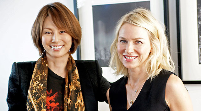 米倉涼子＆ナオミ・ワッツ対談／『ダイアナ』