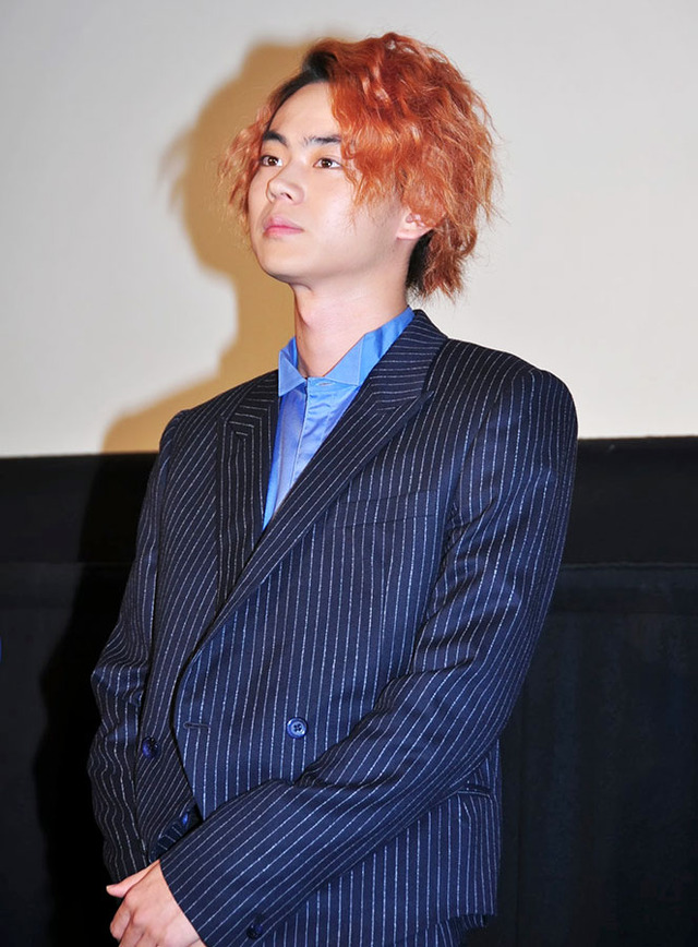 菅田将暉／『共喰い』初日舞台挨拶