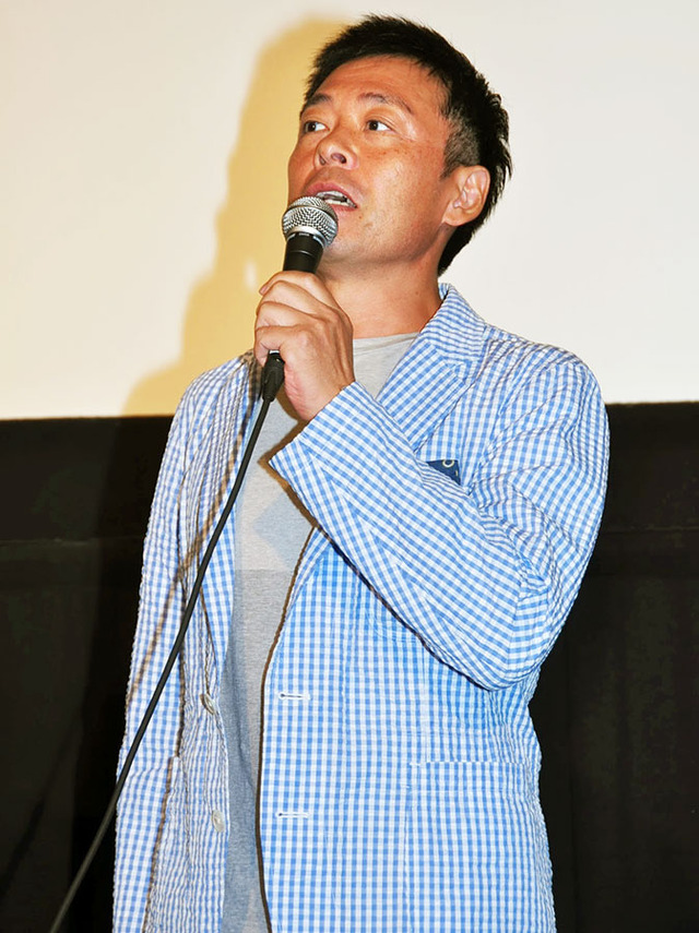 光石研／『共喰い』初日舞台挨拶