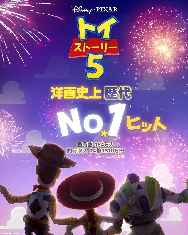 『トイ・ストーリー5』(C)2026 Disney/Pixar. All Rights Reserved.