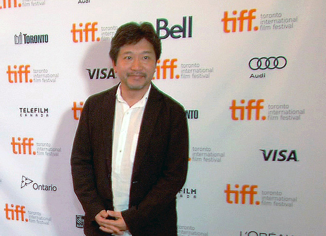 是枝裕和（監督）／『そして父になる』 in 第38回トロント国際映画祭