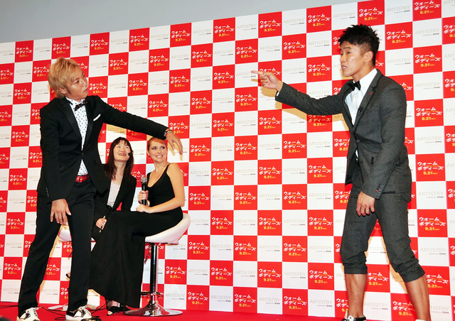 テリーサ・パーマー＆つるの剛士＆武井壮／『ウォーム・ボディーズ』来日舞台挨拶