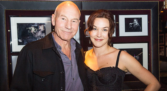 パトリック・スチュワート＆サニー・オゼル-(C) Getty Images