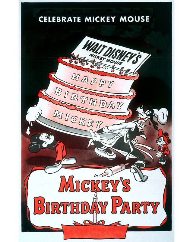 KBF / “MICKEY’S BIRTHDAY PARTY” (1942) 『ミッキーの誕生日』©Disney