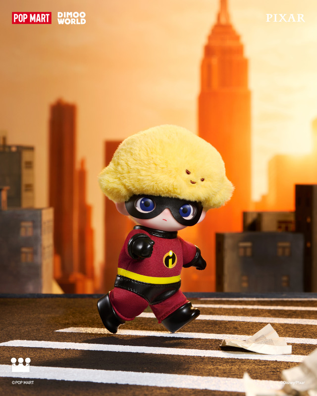DIMOO WORLD × PIXAR シリーズ ぬいぐるみペンダント