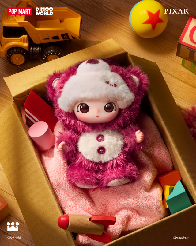 DIMOO WORLD × PIXAR シリーズ ぬいぐるみペンダント
