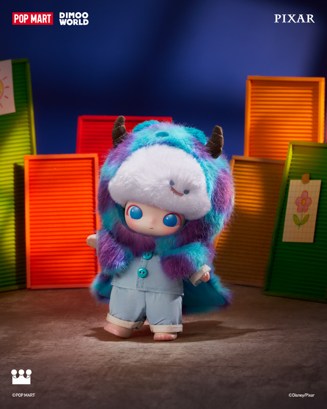 DIMOO WORLD × PIXAR シリーズ ぬいぐるみペンダント