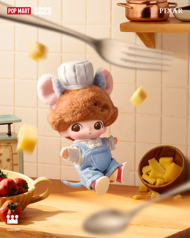 DIMOO WORLD × PIXAR シリーズ ぬいぐるみペンダント