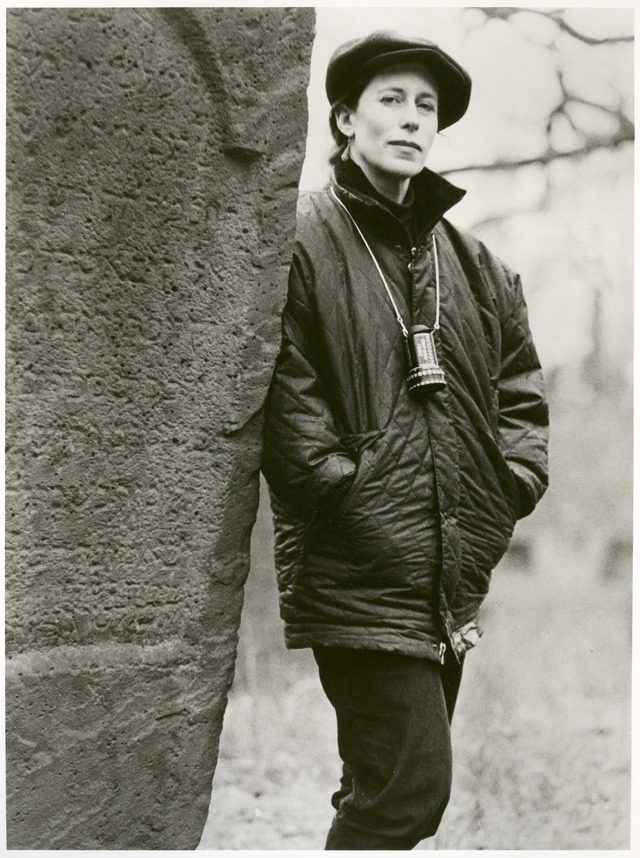 「ブック・オブ・デイズ撮影中のメレディス・モンク（1988年）」Photo by Dominique Lasseur